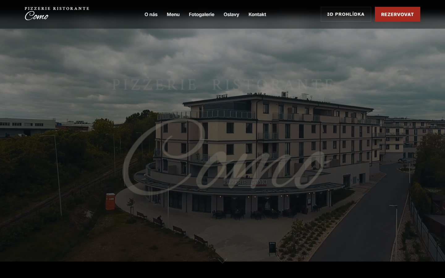 Pizzerie Como website