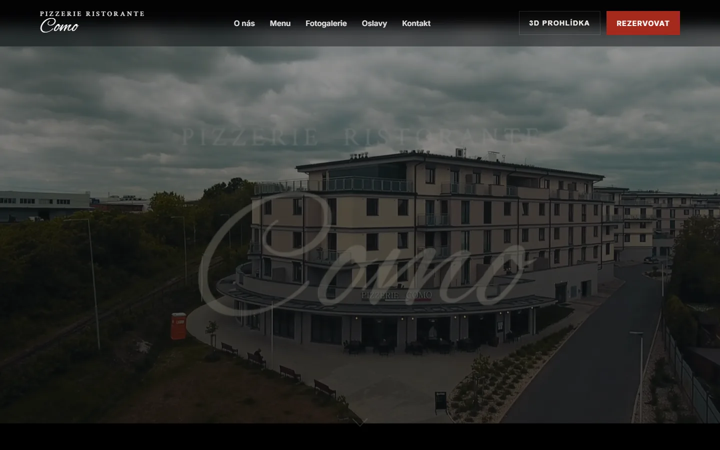 Pizzerie Como website