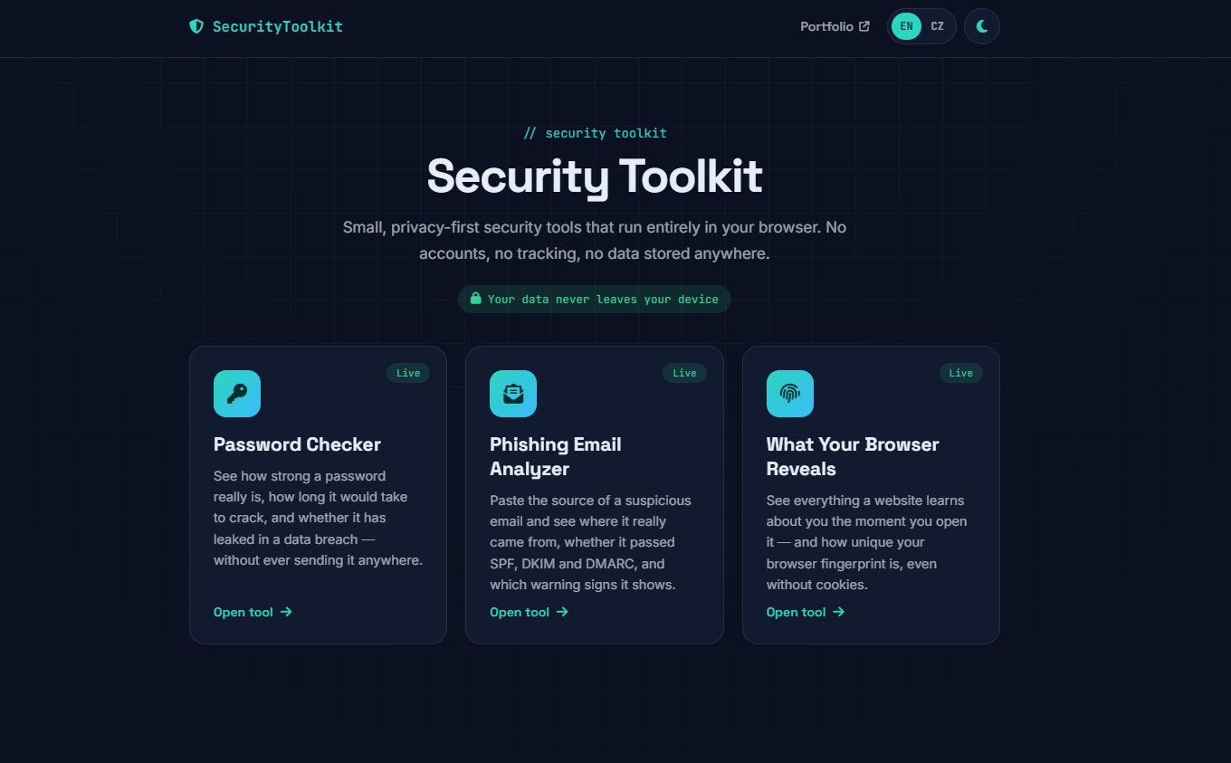 Security Toolkit — Phishing Email Analyzer